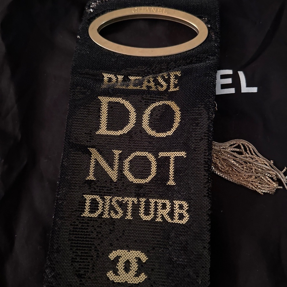 Chanel Do not Disturb evening bag